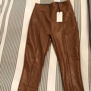 Abercrombie and Fitch vegan leather pants